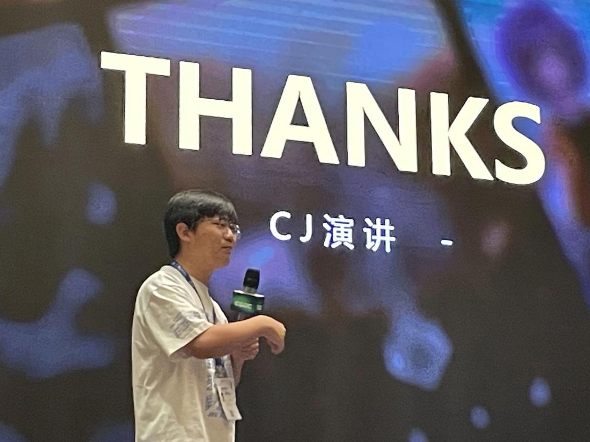 Speaking at the China Game Developers Conference.